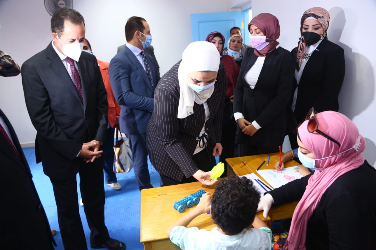 وزيرة التضامن الاجتماعى