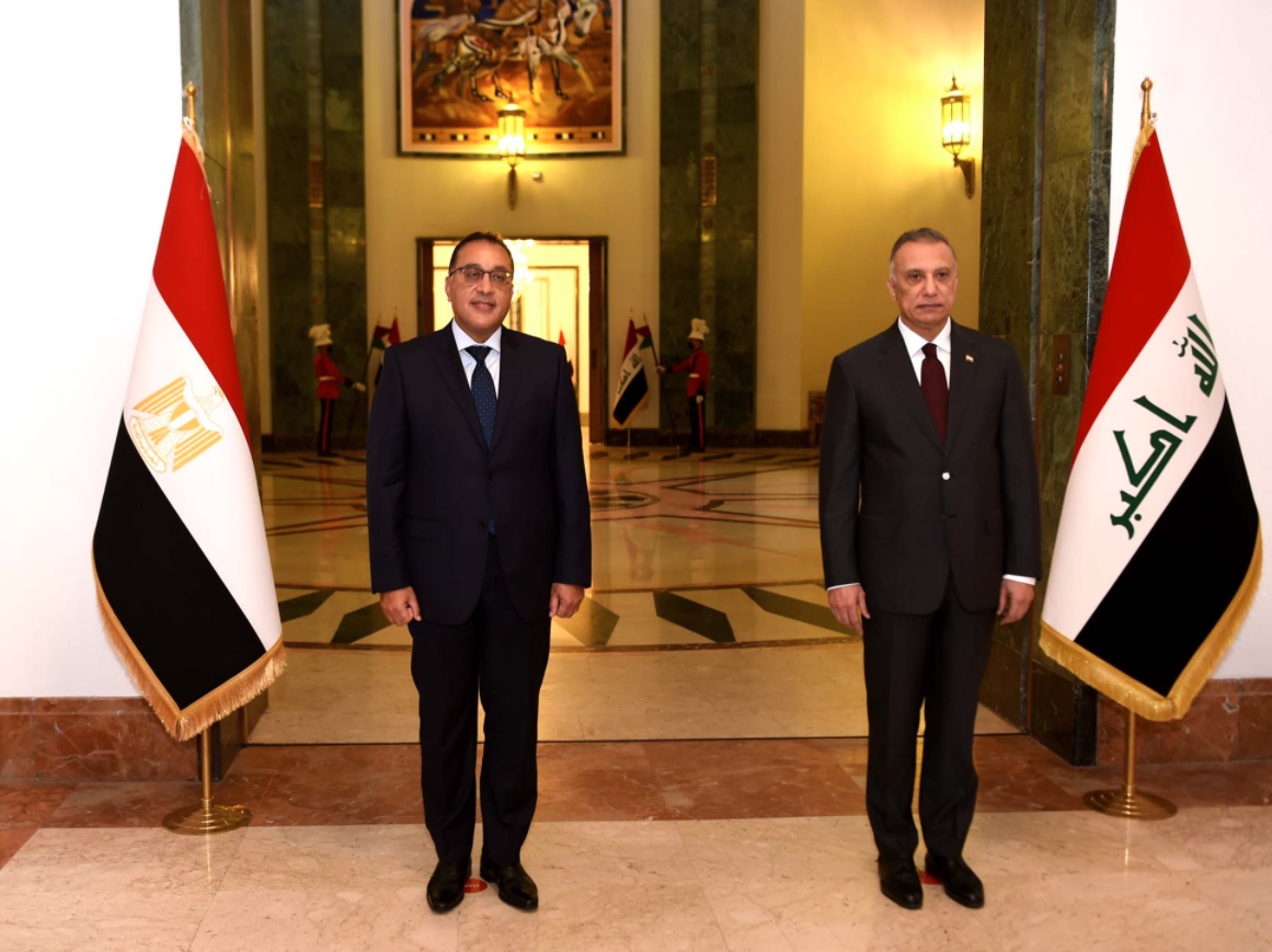 رئيسا وزراء مصر والعراق