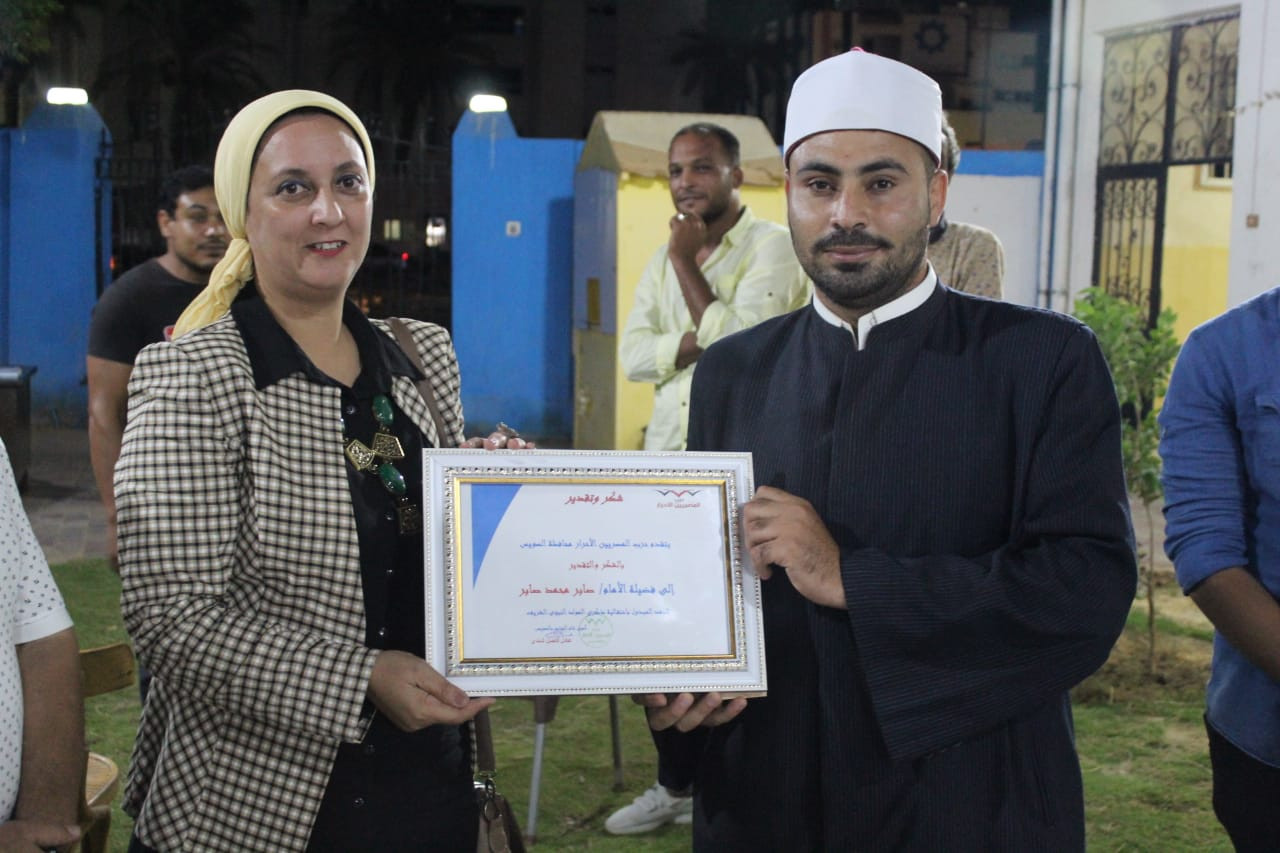 احتفالية المصريين الأحرار بالسويس
