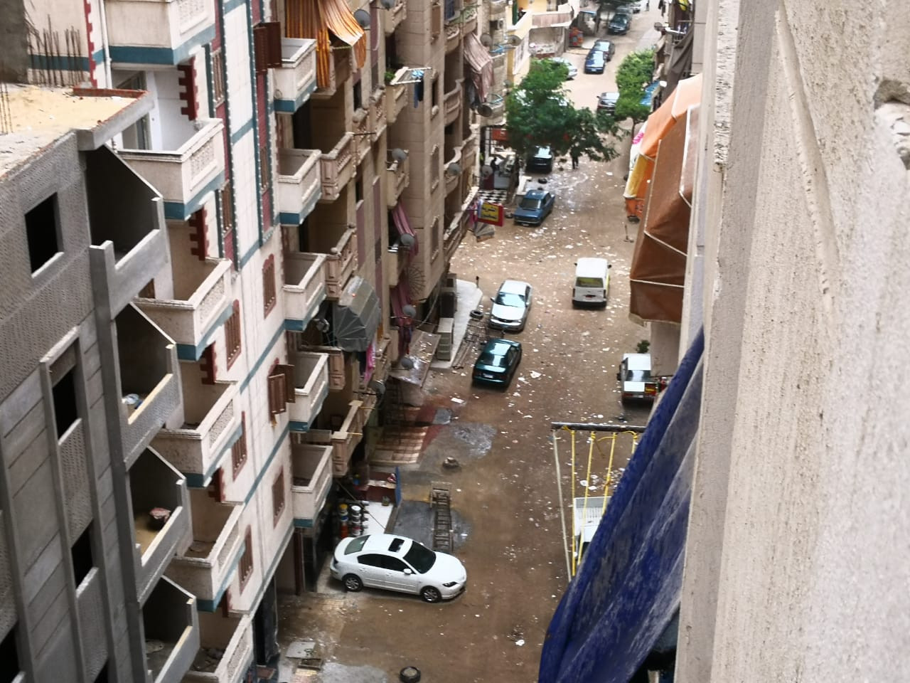 غيوم وأمطار خفيفة على الإسكندرية