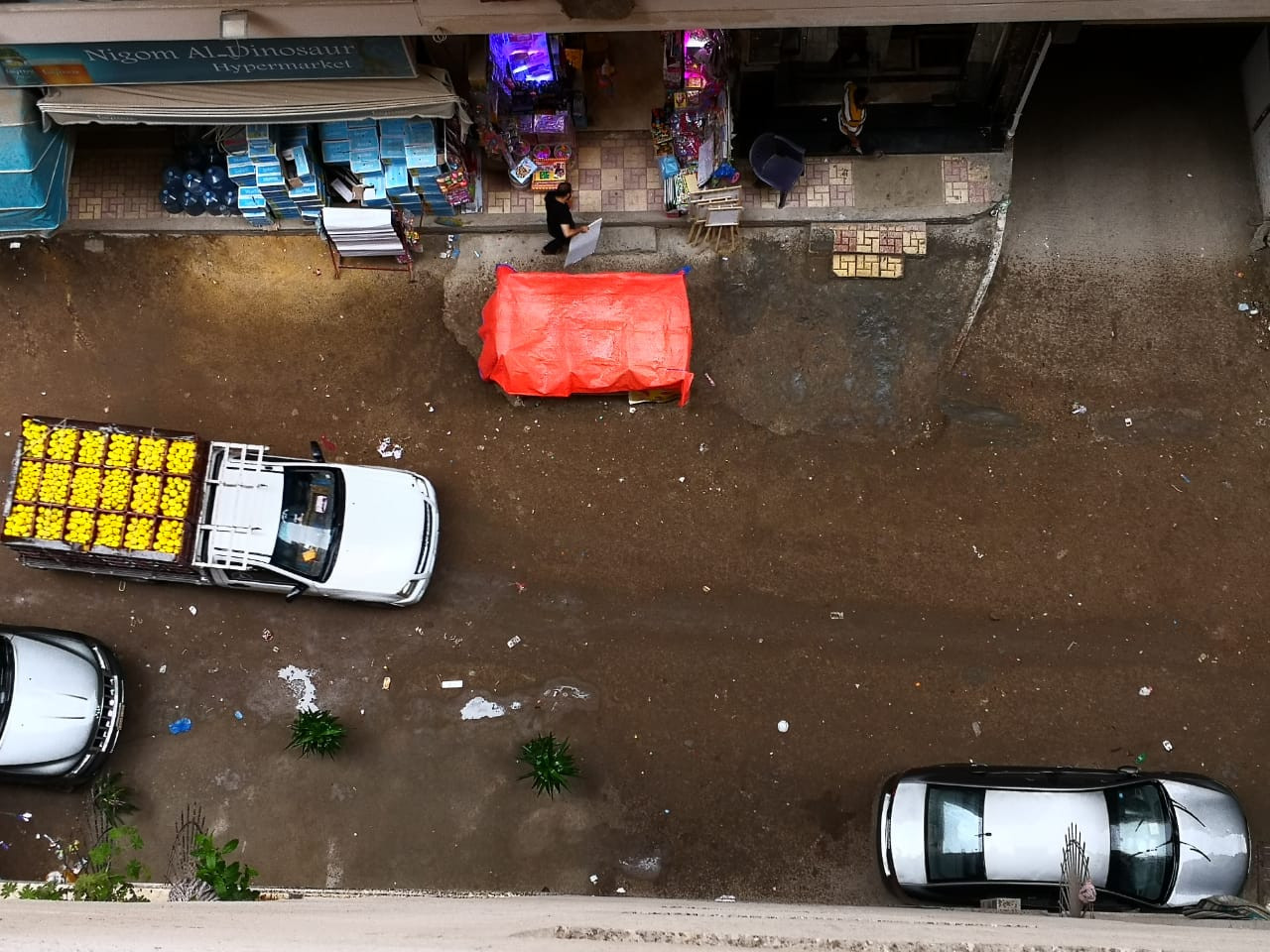 غيوم وأمطار خفيفة على الإسكندرية