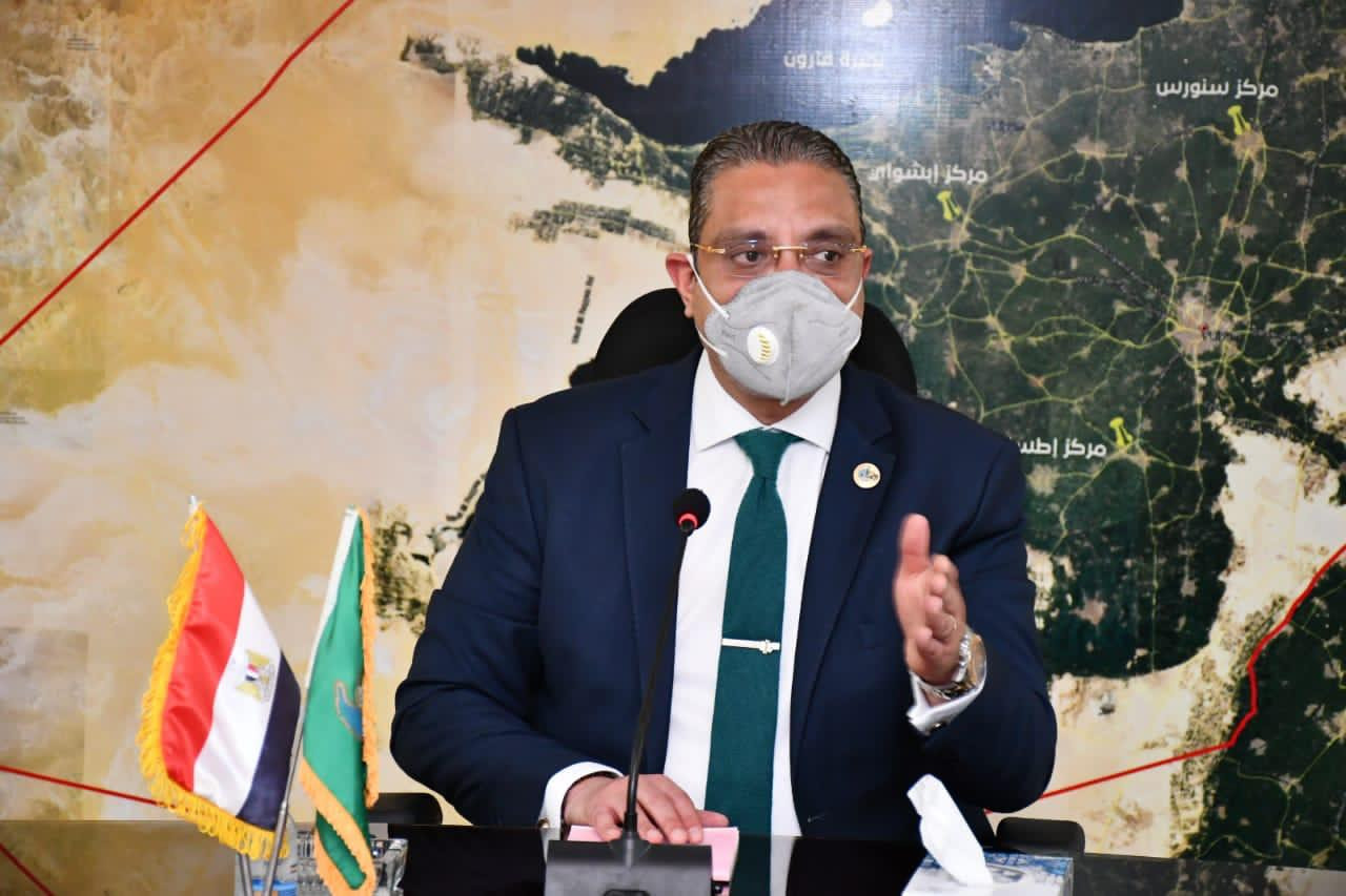 أحمد الأنصارى محافظ الفيوم