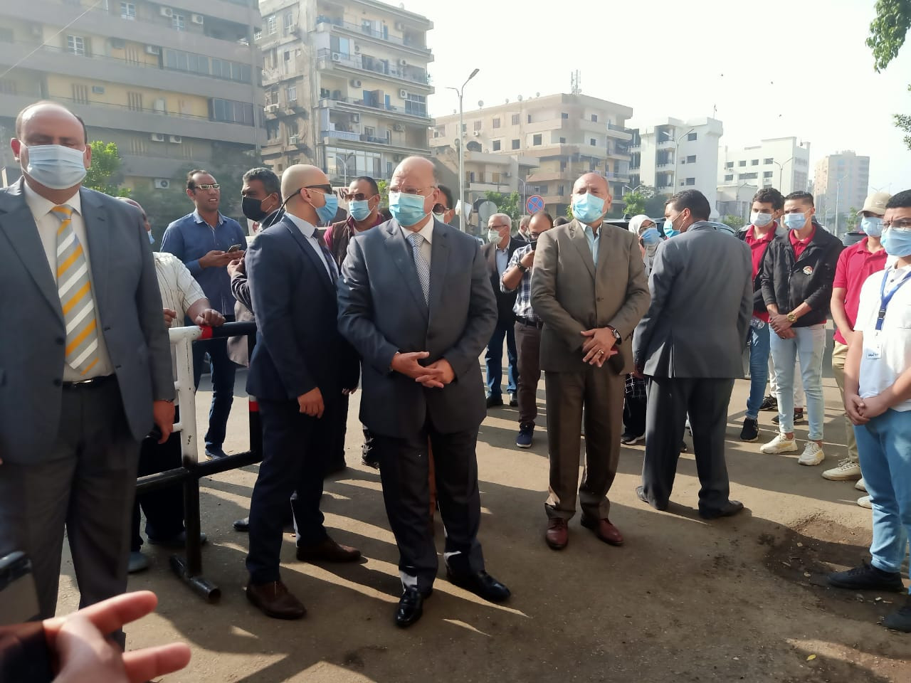 جولة لمحافظ القاهرة على لجان انتخابات النواب
