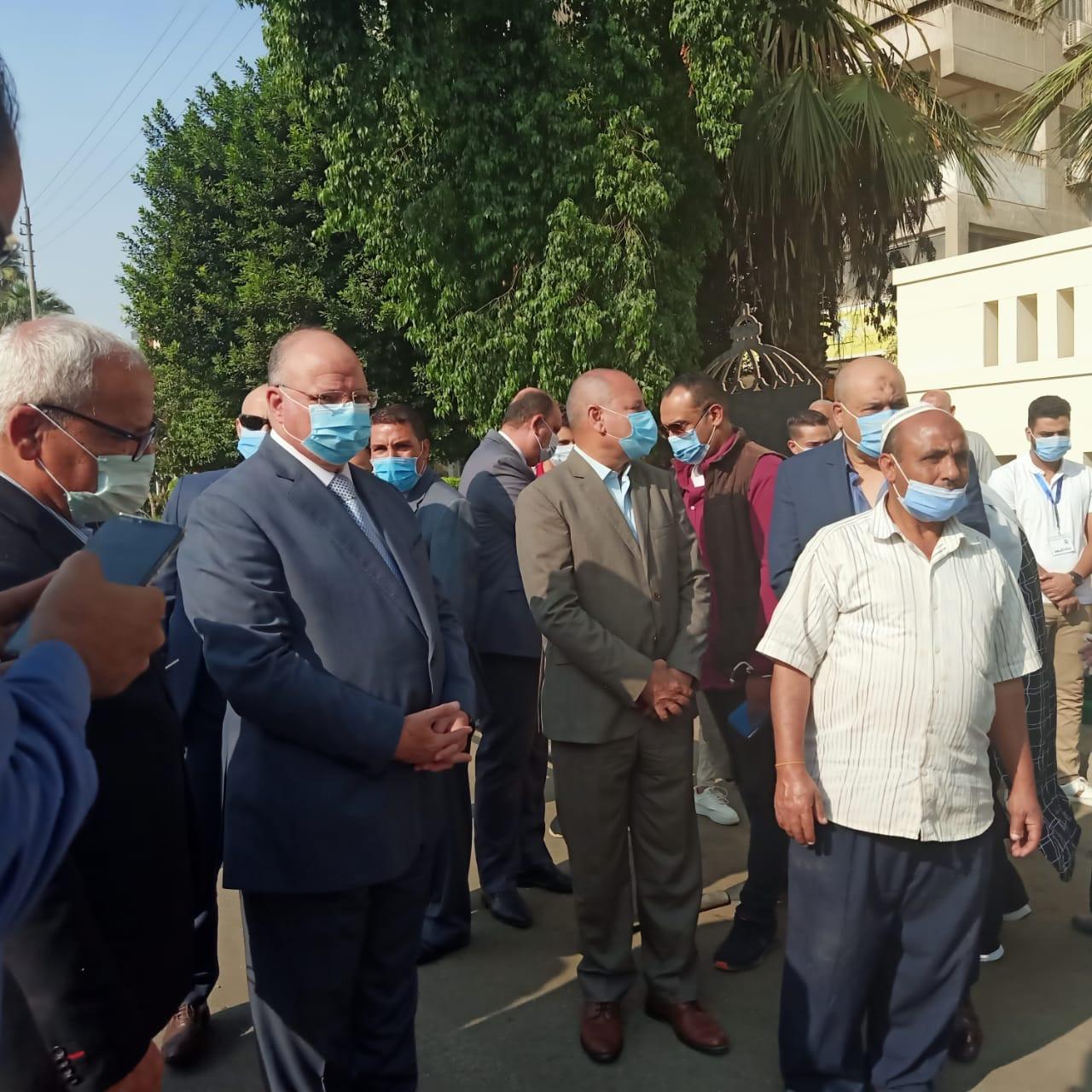 جولة لمحافظ القاهرة على لجان انتخابات النواب