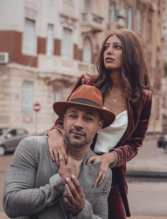 ميرنا الهلباوى ومحمد عطية