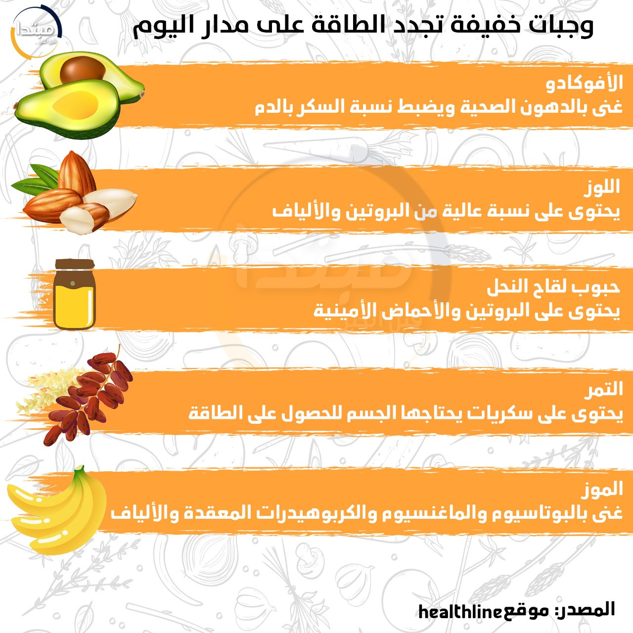 وجبات تجدد الطاقة