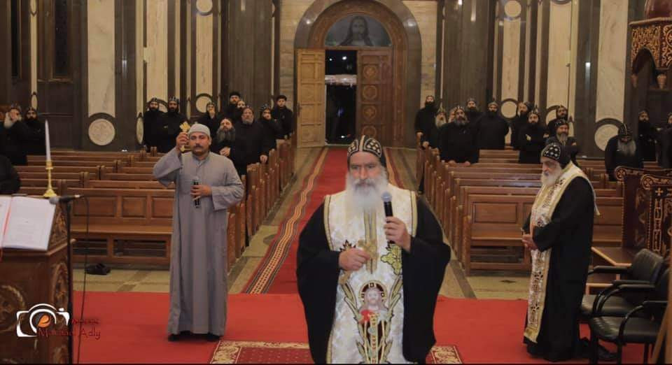 دير مارمينا بمريوط يحتفل بعيد شفيعه