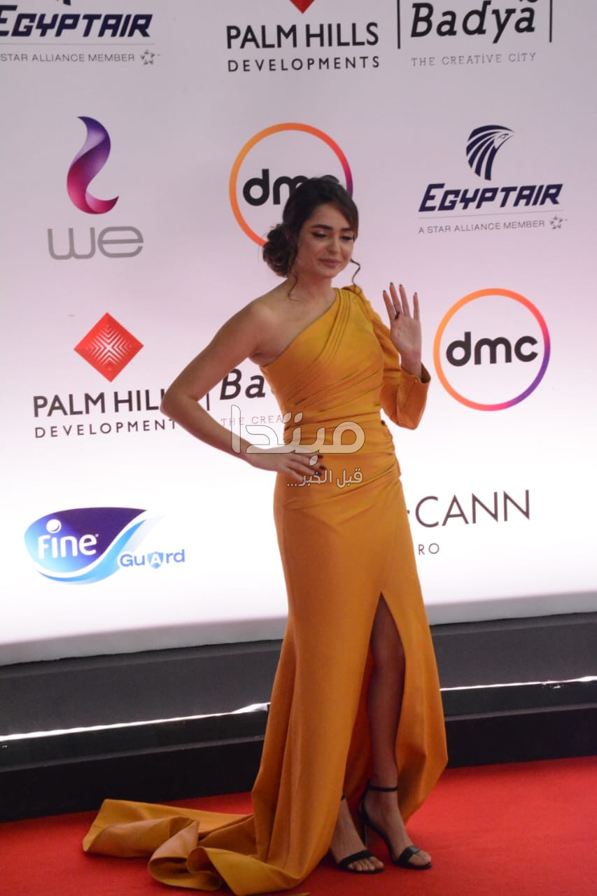 نجمات حفل افتتاح مهرجان القاهرة السينمائى