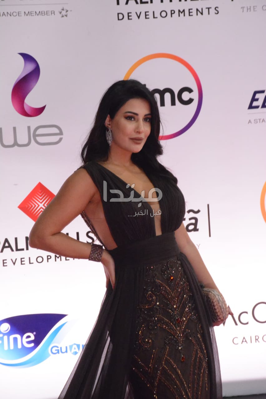 نجمات حفل افتتاح مهرجان القاهرة السينمائى