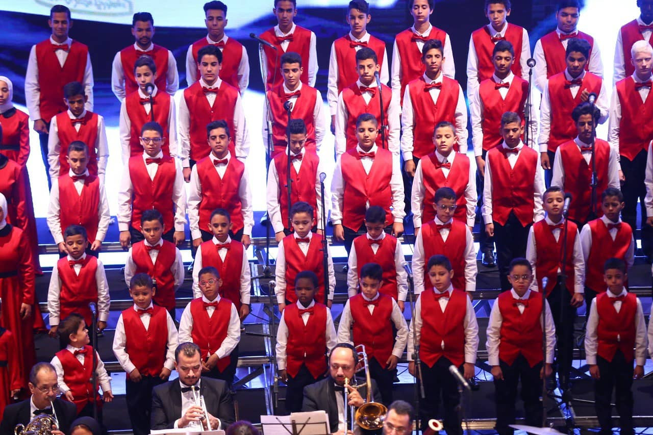 حفل كورال أطفال مصر
