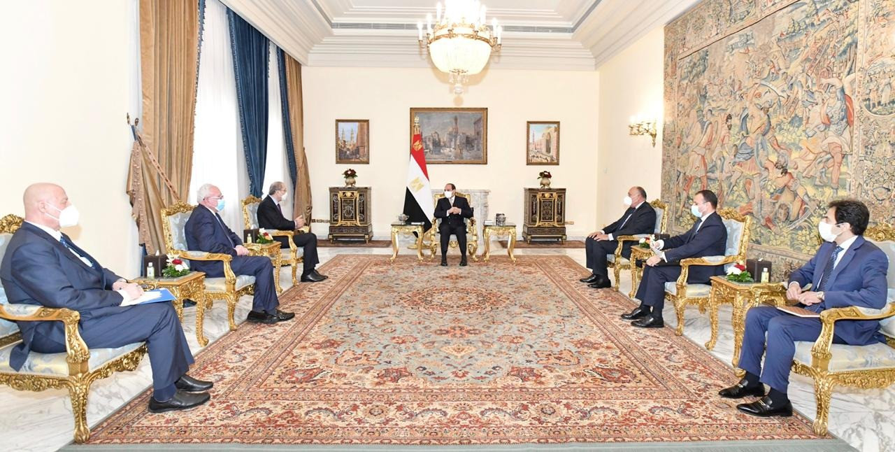 الرئيس السيسى خلال اللقاء