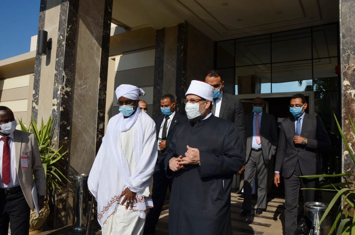 وزير الأوقاف يستقبل نظيره السودانى