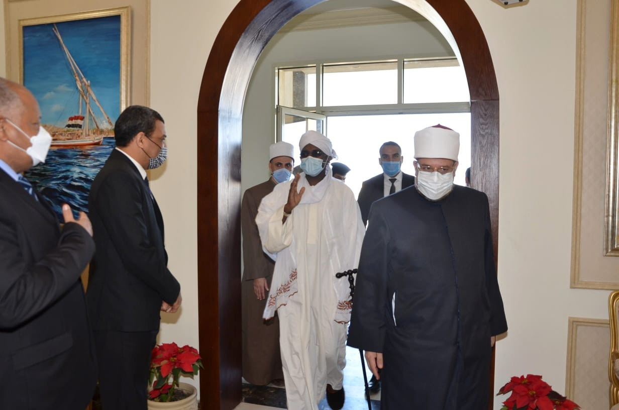 وزير الأوقاف يستقبل نظيره السودانى