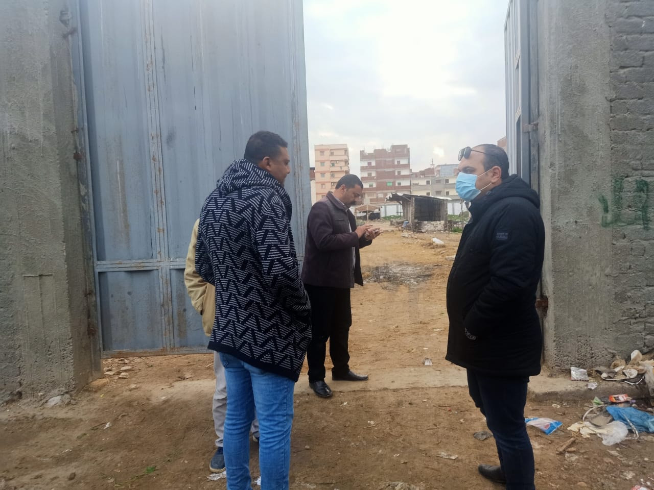 غلق سوق للماشية بالإسكندرية