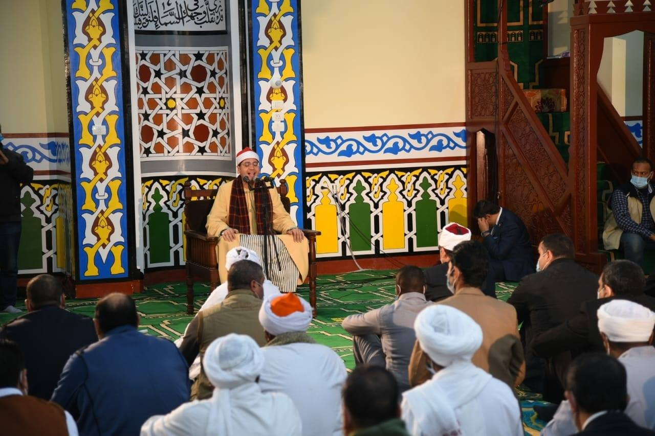 افتتاح مسجد أولاد دغيم بمدينة العلمين