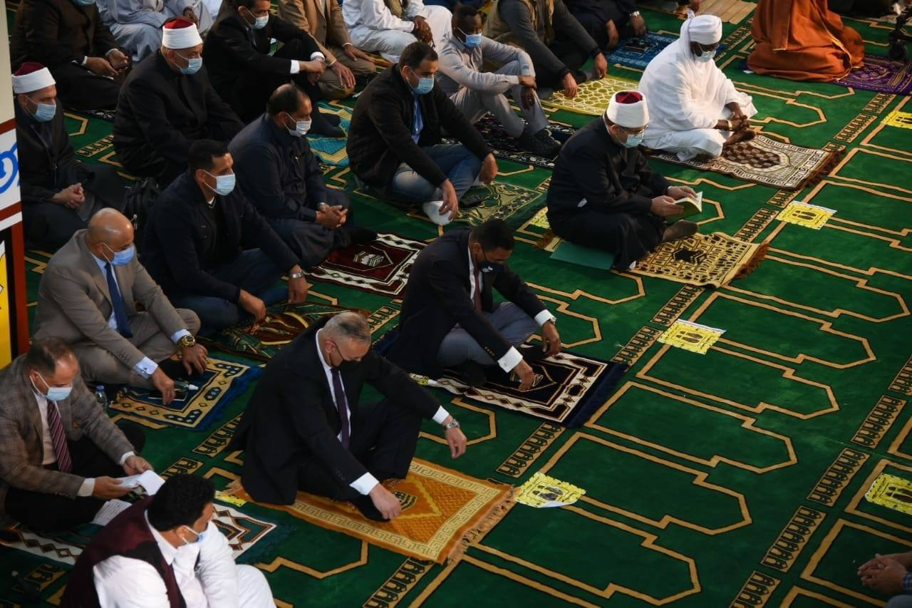 افتتاح مسجد أولاد دغيم بمدينة العلمين