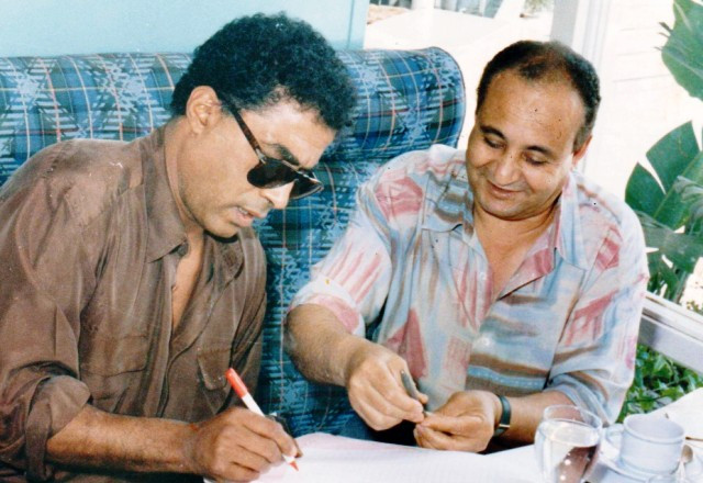وحيد حامد وأحمد زكى