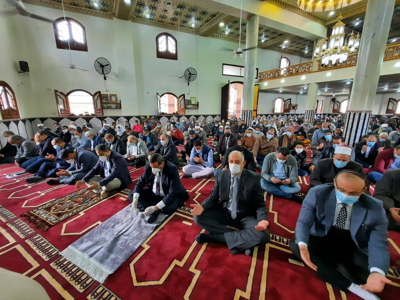 محافظ البحيرة يفتتح مسجد