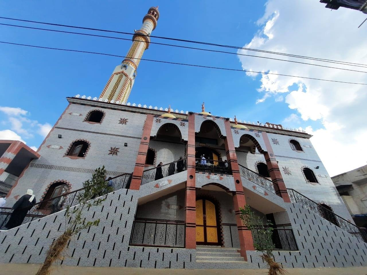 محافظ البحيرة يفتتح مسجد