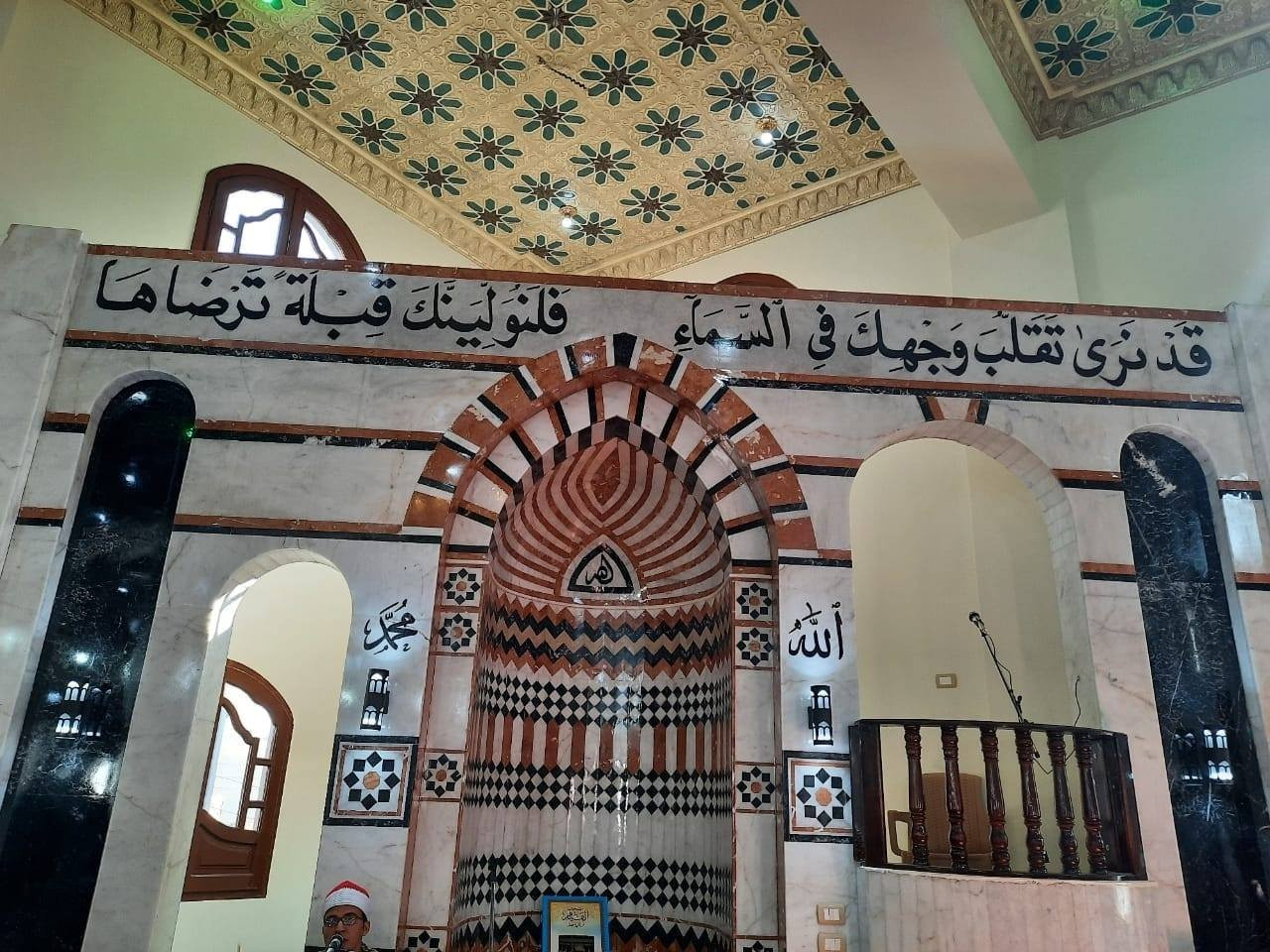 محافظ البحيرة يفتتح مسجد