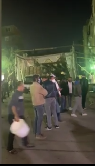 عزاء والدة حازم إمام