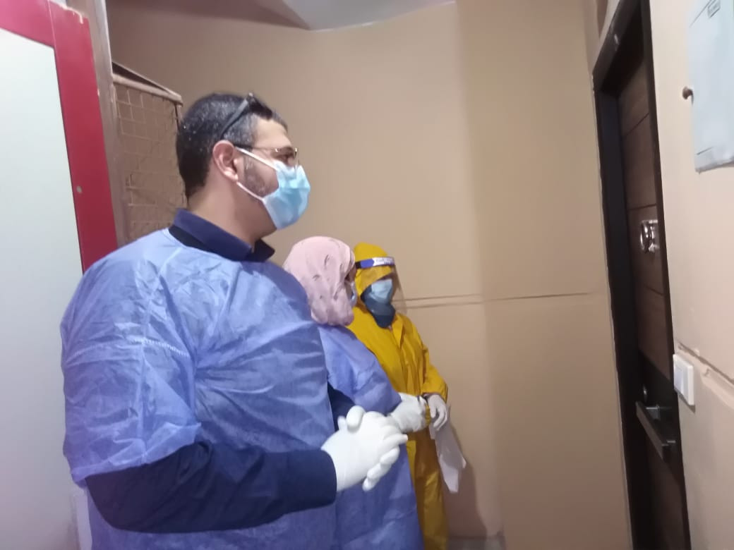 مبادرة متابعة حالات العزل المنزلى