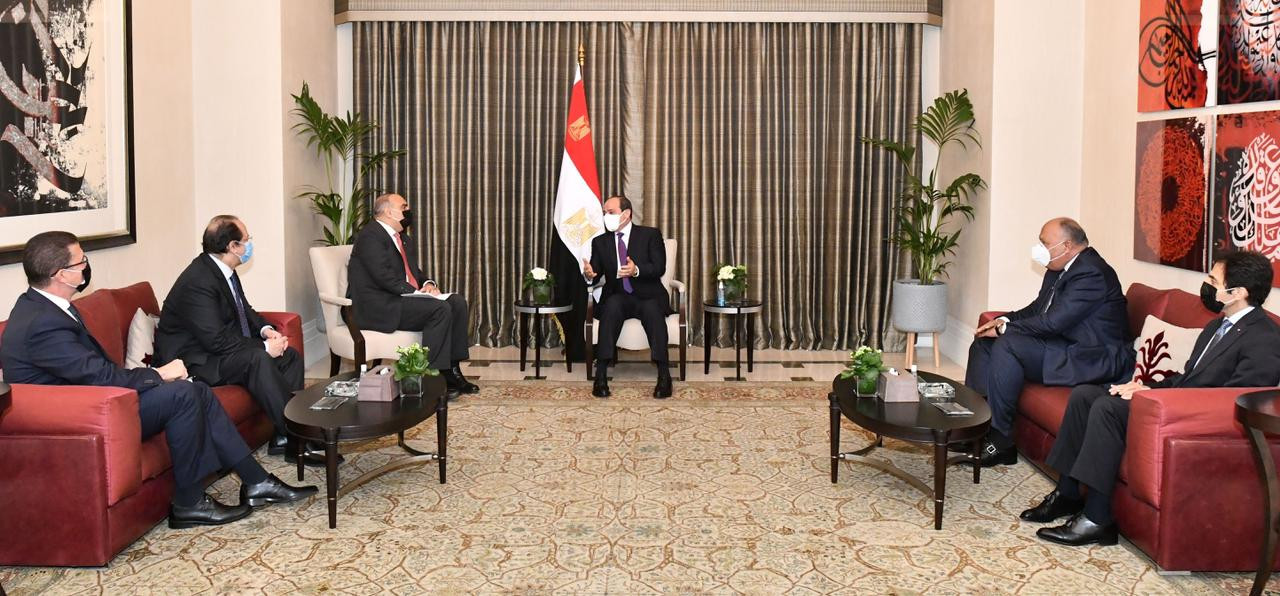 السيسى ورئيس وزراء الأردن