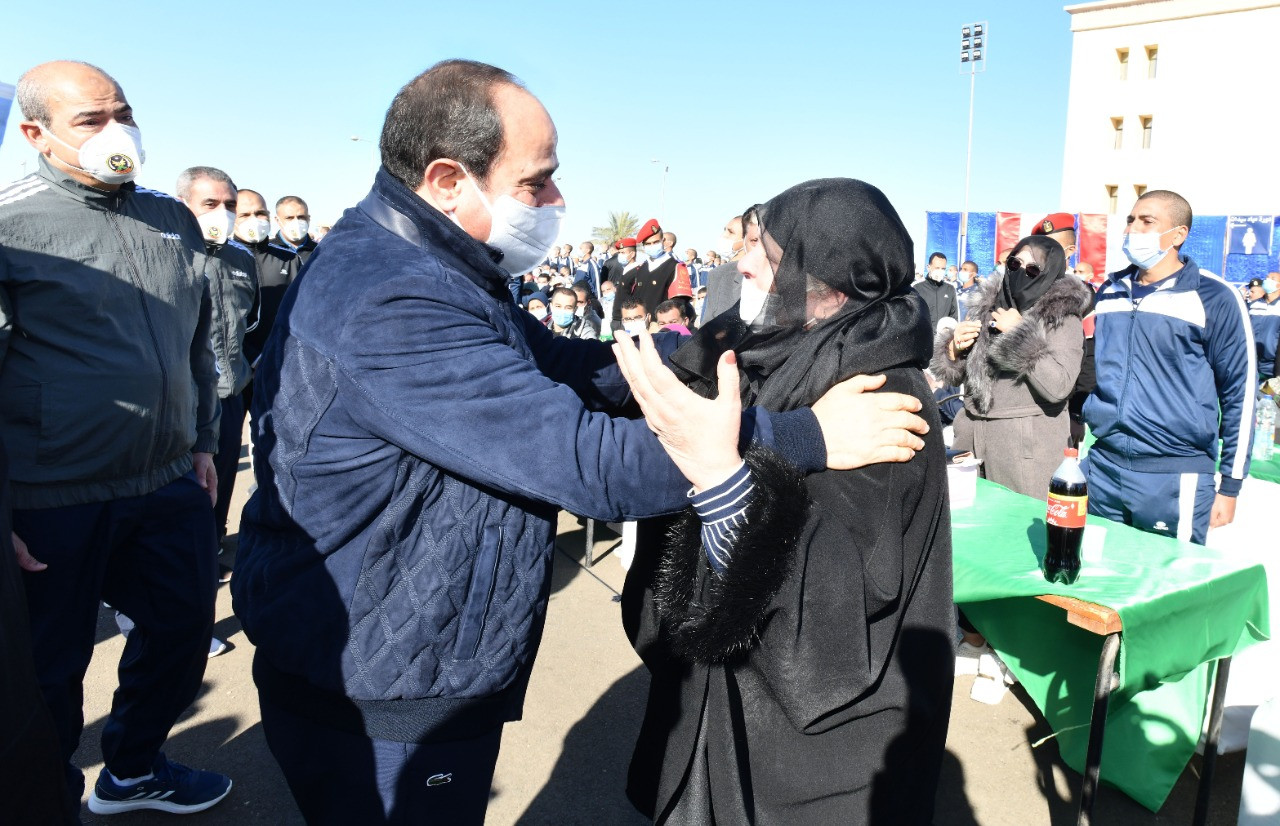 السيسى يزور أكاديمية الشرطة