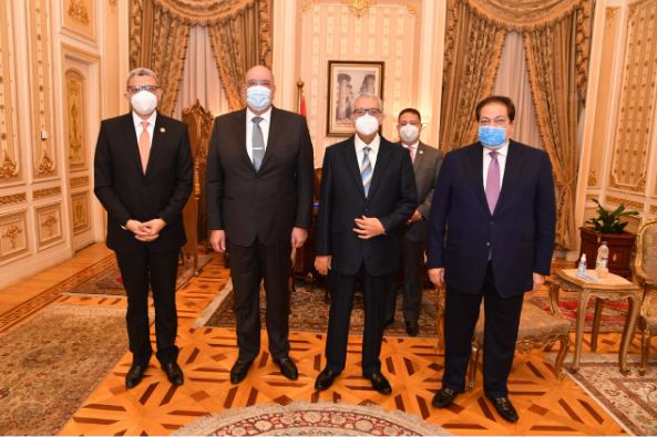 حنفى جبالى ورئيس المركزى للمحاسبات