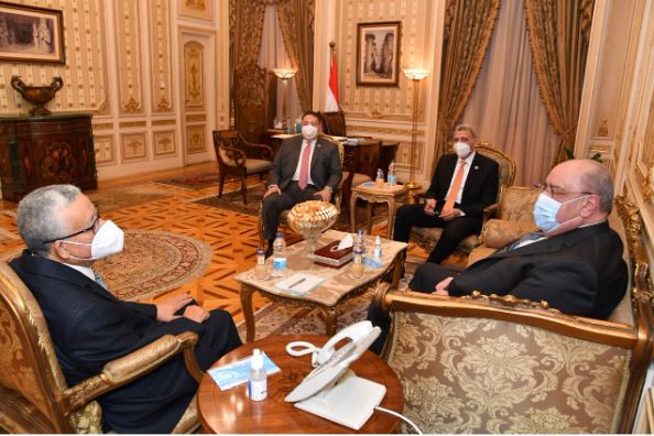 حنفى جبالى ورئيس المركزى للمحاسبات
