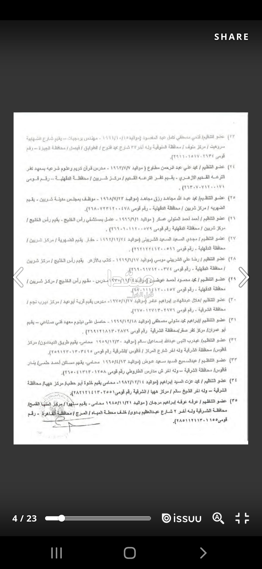 أموال الإخوان