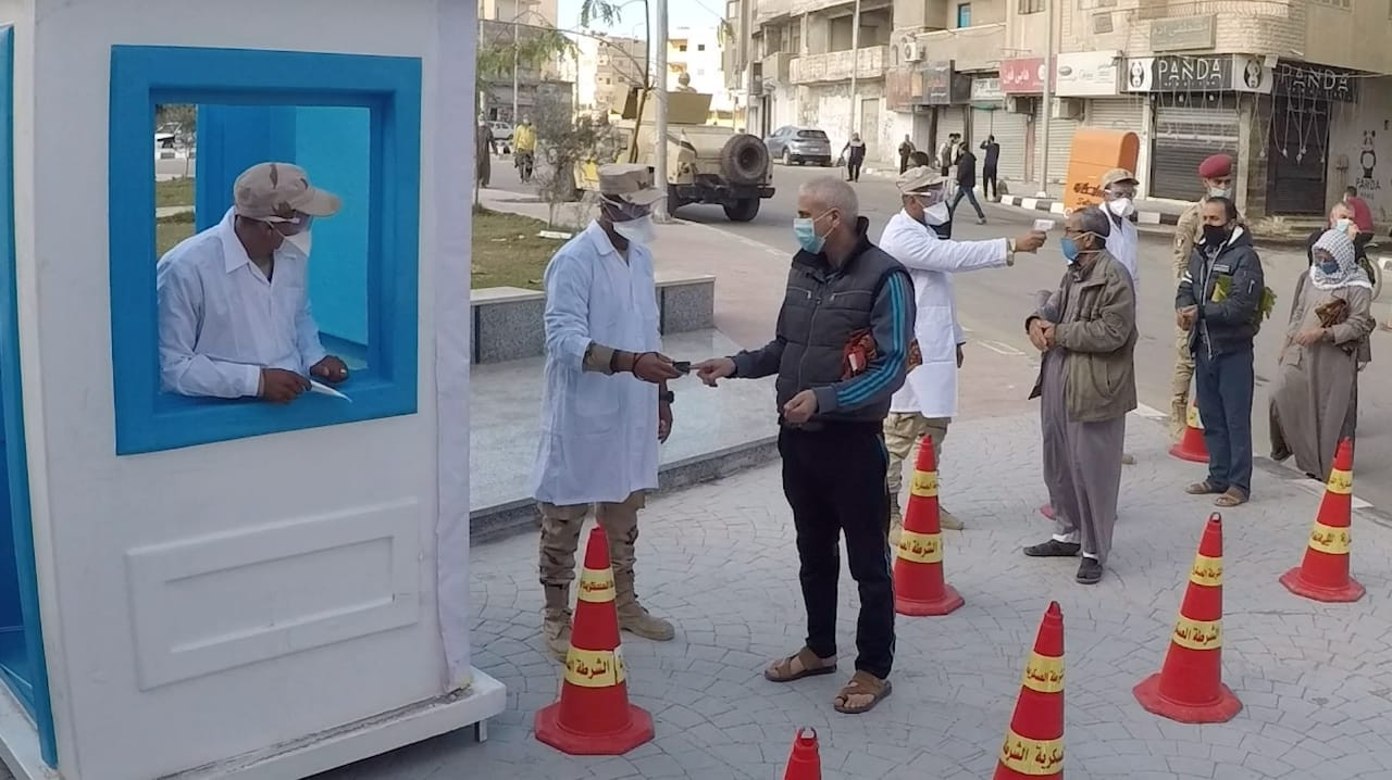 القوات المسلحة تواصل خطتها للتطهير والتعقيم