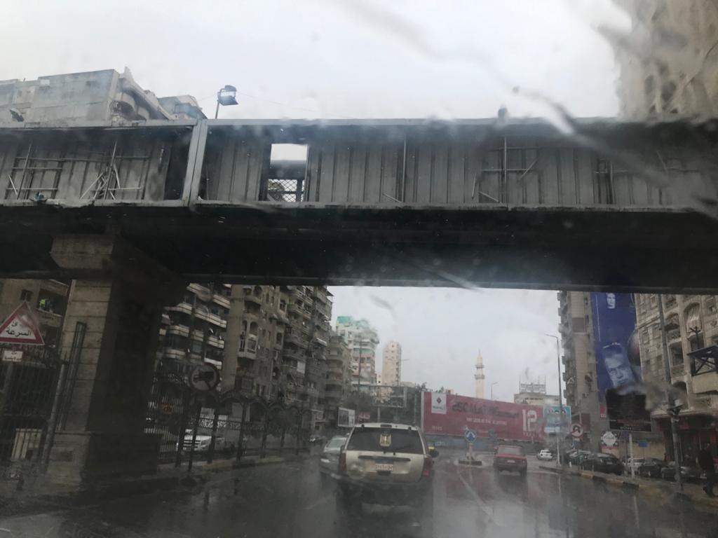 أمطار متوسطة على الإسكندرية