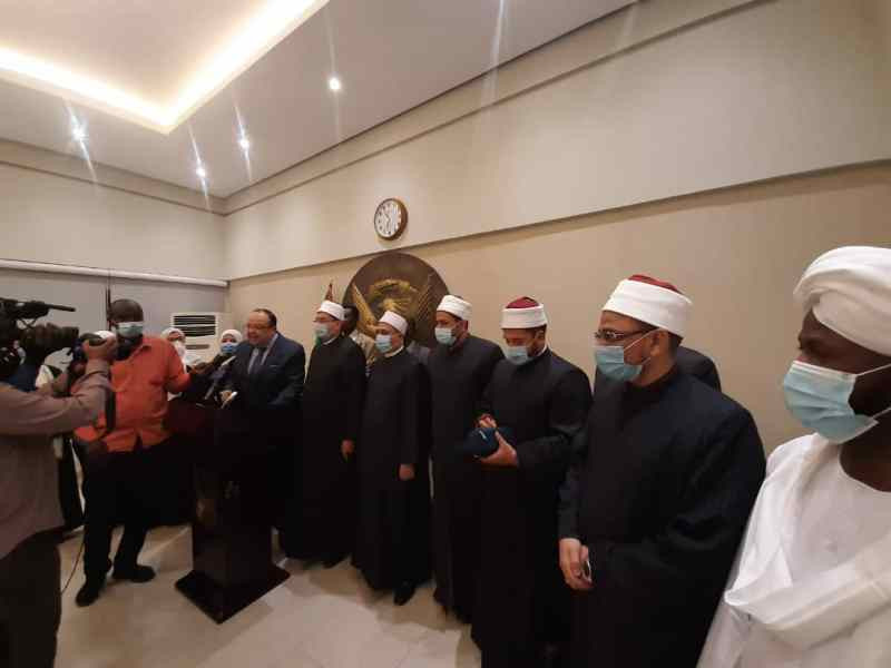 قافلة الأوقاف الدعوية بمطار الخرطوم