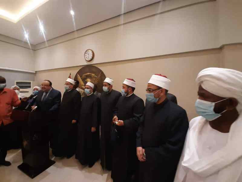 قافلة الأوقاف الدعوية بمطار الخرطوم