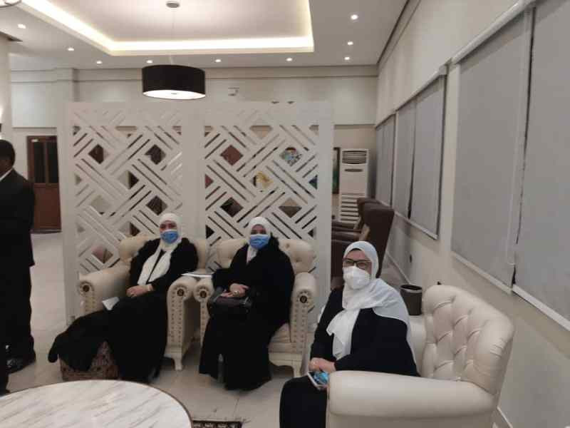 قافلة الأوقاف الدعوية بمطار الخرطوم