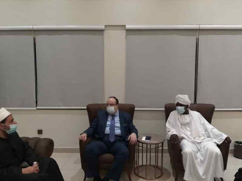 قافلة الأوقاف الدعوية بمطار الخرطوم