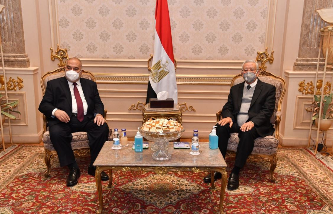 المستشار حنفي جبالى ورئيس المحكمة الدستورية