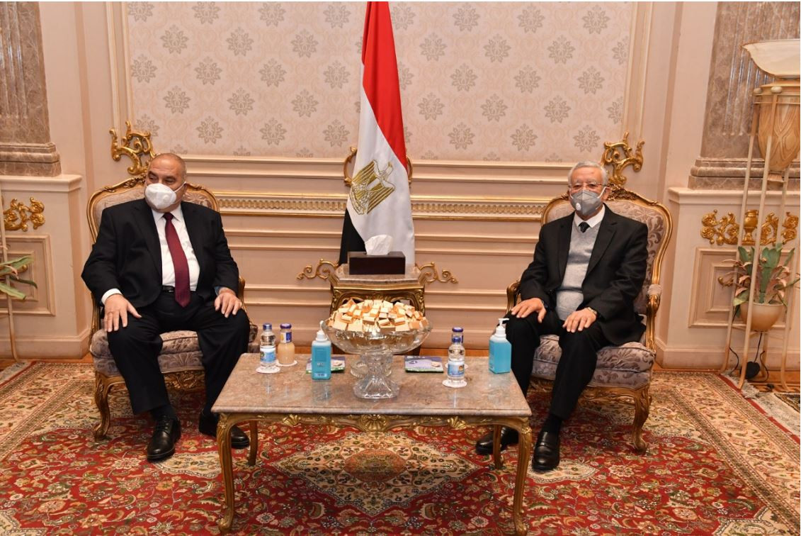 المستشار حنفي جبالى ورئيس المحكمة الدستورية