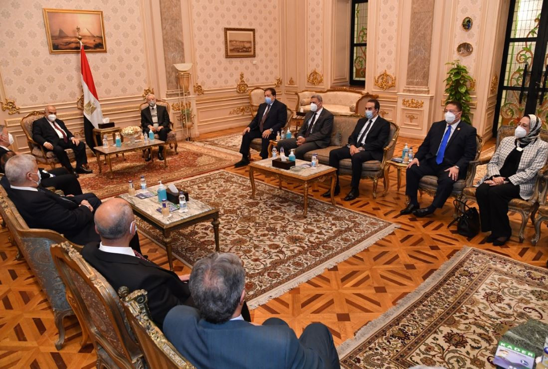 المستشار حنفي جبالى ورئيس المحكمة الدستورية