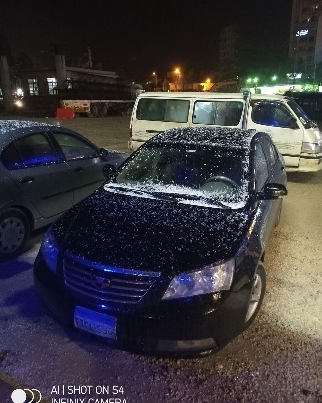 تساقط ثلوج على الإسكندرية