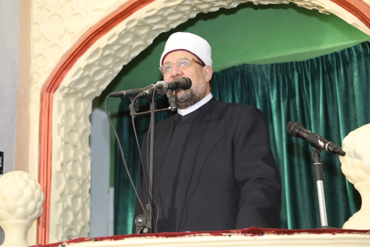 وزير الأوقاف فى المنوفية