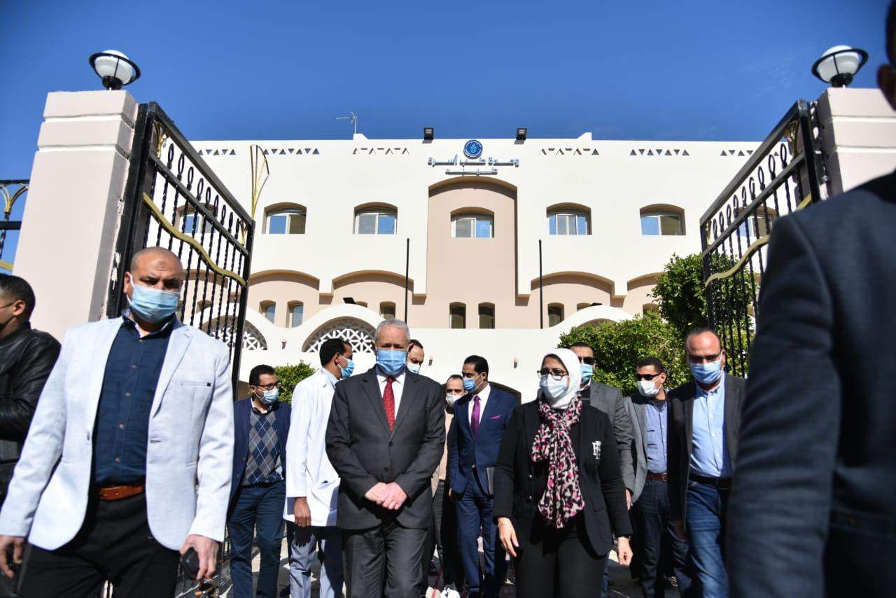 وزيرة الصحة تتفقد وحدة طب أسرة طيبة