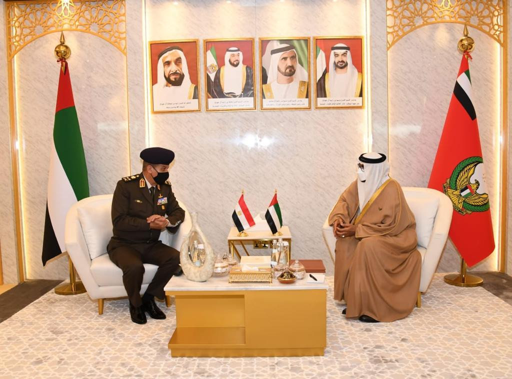 مشاركة وزير الدفاع فى معرض IDEX 2021