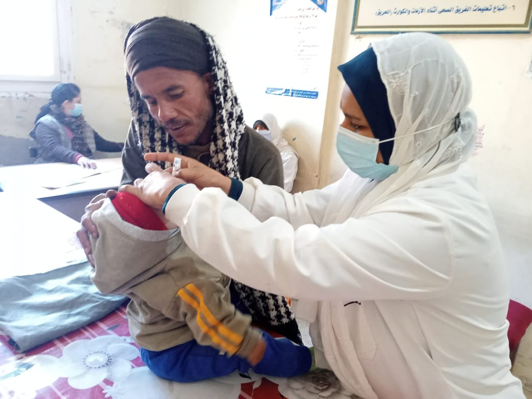 حملة تطعيم شلل الأطفال
