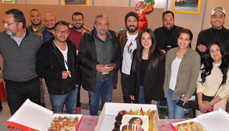 عيد ميلاد إنجى علاء