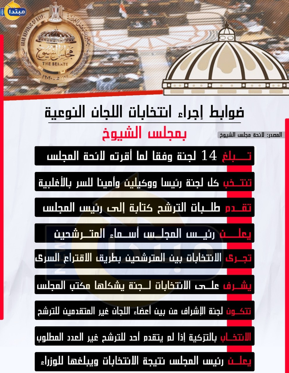 انتخابات لجان الشيوخ