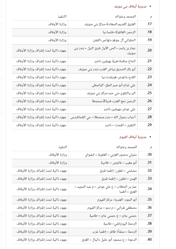 افتتاح مساجد