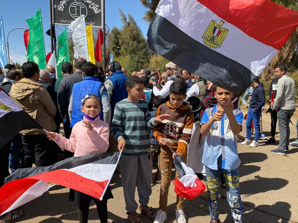 وزيرة الهجرة فى الواحات البحرية
