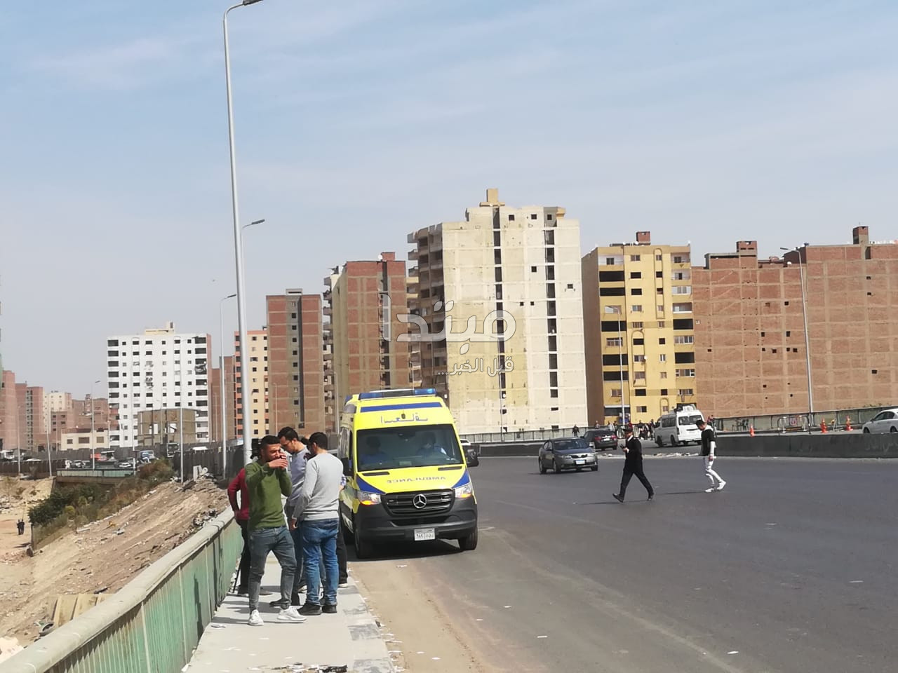 الاستعدادات النهائية لنسف عقار الدائرى